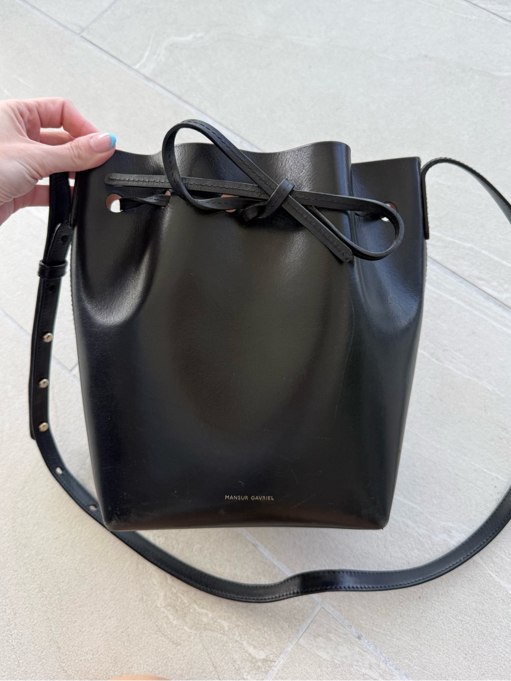 Mansur Gavriel Mini Bucket Bag